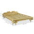 Aki Kagu -  Bed Frame Bamboo 140x200 cm